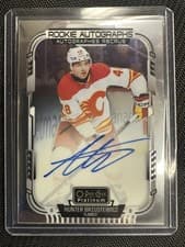 2025-26 O-Pee-Chee Platinum Rookie Autographs Hunter Brzustewicz #R-HB card