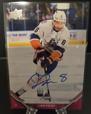 2025-26 Upper Deck AHL Base Set Liam Foudy #37 card