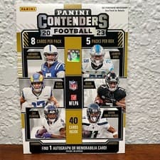 Tyson Bagent 2023 Panini Contenders Rookie Stallions card