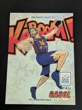 Pau Gasol 2024 Panini Crown Royale Euroleague Kaboom card