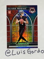 Desmond Ridder 2022 Panini Mosaic Glass card