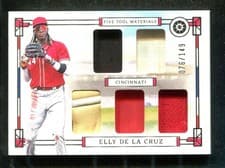 2024 Panini Boys of Summer Five Tool Player Materials Elly De La Cruz #FT-EDC