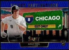 2025 Panini Select Select Destinations Kyle Teel #7 card