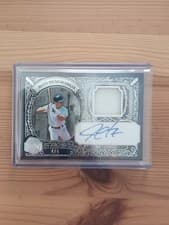 2025 Leaf Bronx Legacy Autograph Memorabilia Jim Leyritz #AM-JL1 card