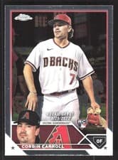 Corbin Carroll 2023 Topps Chrome Update card