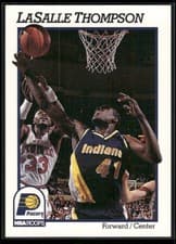 LaSalle Thompson 1991-92 Hoops Base Set card