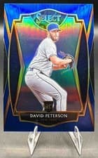 David Peterson 2021 Panini Select card