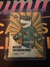 2026 Upper Deck National Hockey Card Day Mascot Mannerisms SJ Sharkie #M-2
