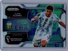 Julian Alvarez 2022 Panini Prizm World Cup New Era card