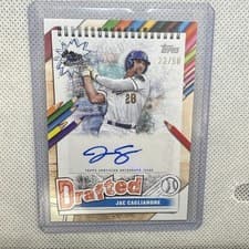 2025 Topps Pro Debut Drafted Autographs Jac Caglianone #DRA-JC card