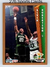 1992-93 Fleer Base Set Alvin Robertson #130