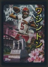 2025 Topps Chrome Kaiju Jayden Daniels #KAI-6 card