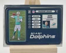 Quinn Ewers 2025 Donruss Optic Passing Grade card