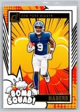 2024 Donruss Bomb Squad Malik Nabers #25 card