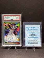 2025 Topps Cosmic Chrome Cosmic Chrome Autographs James Wood #CCA-JWO card