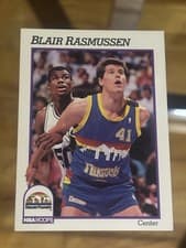 Blair Rasmussen 1991-92 Hoops Base Set card