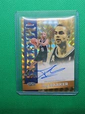 2025-26 Finest Masters Autographs Tony Parker #MA-TP card