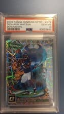 Deshaun Watson 2018 Donruss Optic Downtown card