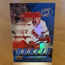 2025-26 Upper Deck Bustle Logan Stankoven #B-12 card
