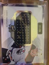 Leon Draisaitl 2020 Upper Deck The Cup 2019-20 Scripted Swatches card