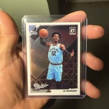 JA Morant 2019 Panini Donruss Optic the Rookies card