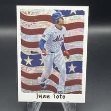 Juan Soto 2025 Topps Archives Cyberstats card