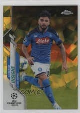 Lorenzo Insigne 2019 Topps Chrome UEFA Champions League Sapphire card