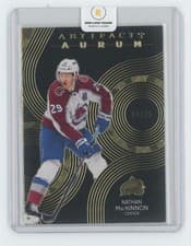 Nathan MacKinnon 2024-25 Upper Deck Artifacts Aurum Bounty card