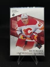 2024-25 Upper Deck Ultimate Collection Ultimate Introductions Adam Klapka #UI-AK card