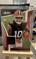 2025 Panini Absolute Absolute Rookie Materials Quinshon Judkins #ARM-QJS card