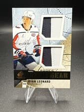 2025-26 SP Game Used Game Gear Ryan Leonard #GG-RL card