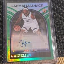 2025-26 NBA Hoops 1989 Hoops Signatures Jahmai Mashack #89S-JM card