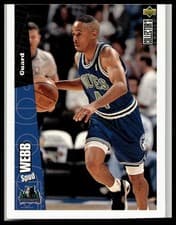 Spud Webb 1996-97 Collector's Choice Base Set card
