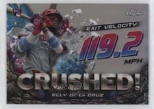 2024 Topps Chrome Update Crushed! Elly De La Cruz #CR-8 card