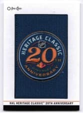 2024-25 O-Pee-Chee Team Logo Patches Heritage Classic 20th Anniversary #411 card