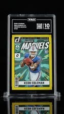 2024 Donruss Gridiron Marvels Keon Coleman #14 card