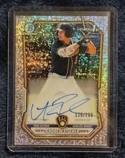 Andrew Fischer 2026 Bowman Chrome Prospect Autograph card