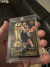 Tim Duncan 2024-25 Panini Silhouette Hand Crafted card