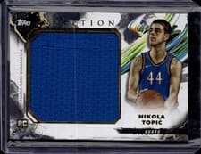 2024-25 Topps Inception Rookie Jumbo Relics Nikola Topić #RJR-NT card