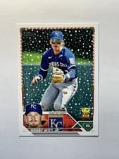 Bobby Witt Jr. 2023 Topps Holiday card