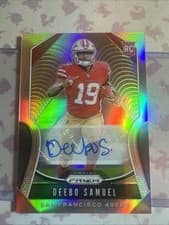 Deebo Samuel 2019 Panini Prizm card