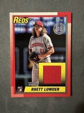 2025 Topps 1990 Topps Baseball Relics Series Two Rhett Lowder #90R2-RLO card