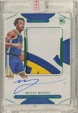 Moses Moody 2021 Panini National Treasures card