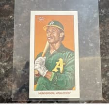 2020 Topps 206 Rickey Henderson