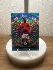 Kobbie Mainoo 2024 Panini Select Premier League Stained Glass card