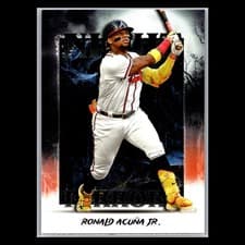 Ronald Acuna Jr. 2025 Topps Update Night Terrors card