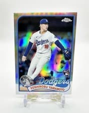 2024 Topps Chrome Update 1989 Yoshinobu Yamamoto #89CU-5