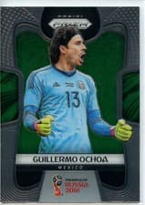 Guillermo Ochoa 2018 Panini Prizm World Cup card