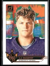 2024 Donruss Rookie Gridiron Kings J.J. McCarthy #5 card