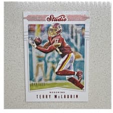 Terry McLaurin 2019 Panini Chronicles Studio card